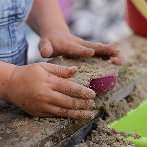 play-based learning can be dirty