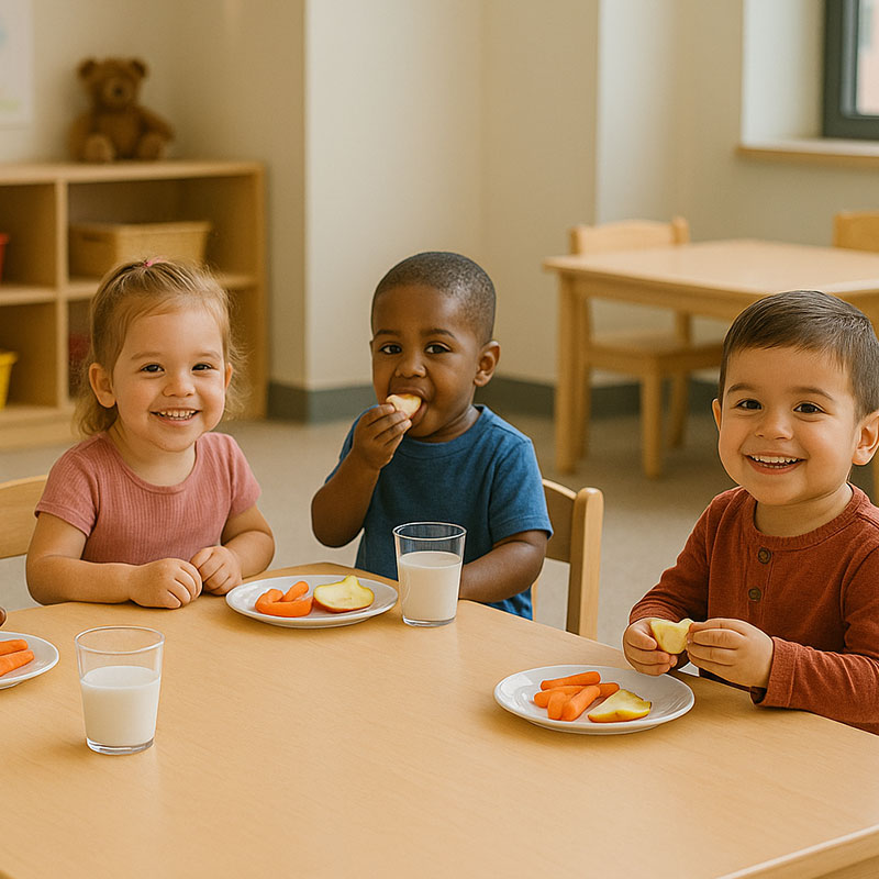Learning Zone, the Best Childcare Centers in Middle Tennessee Provide Nutritious Snacks